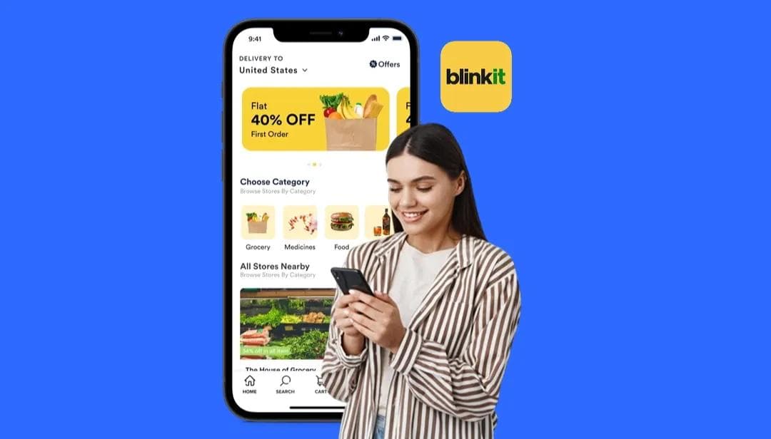 Cost To Build An Instant Delivery App Like Blinkit